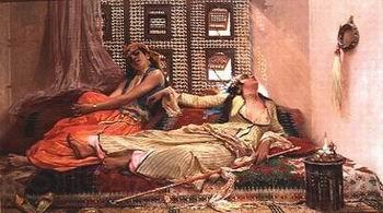 unknow artist Arab or Arabic people and life. Orientalism oil paintings  248